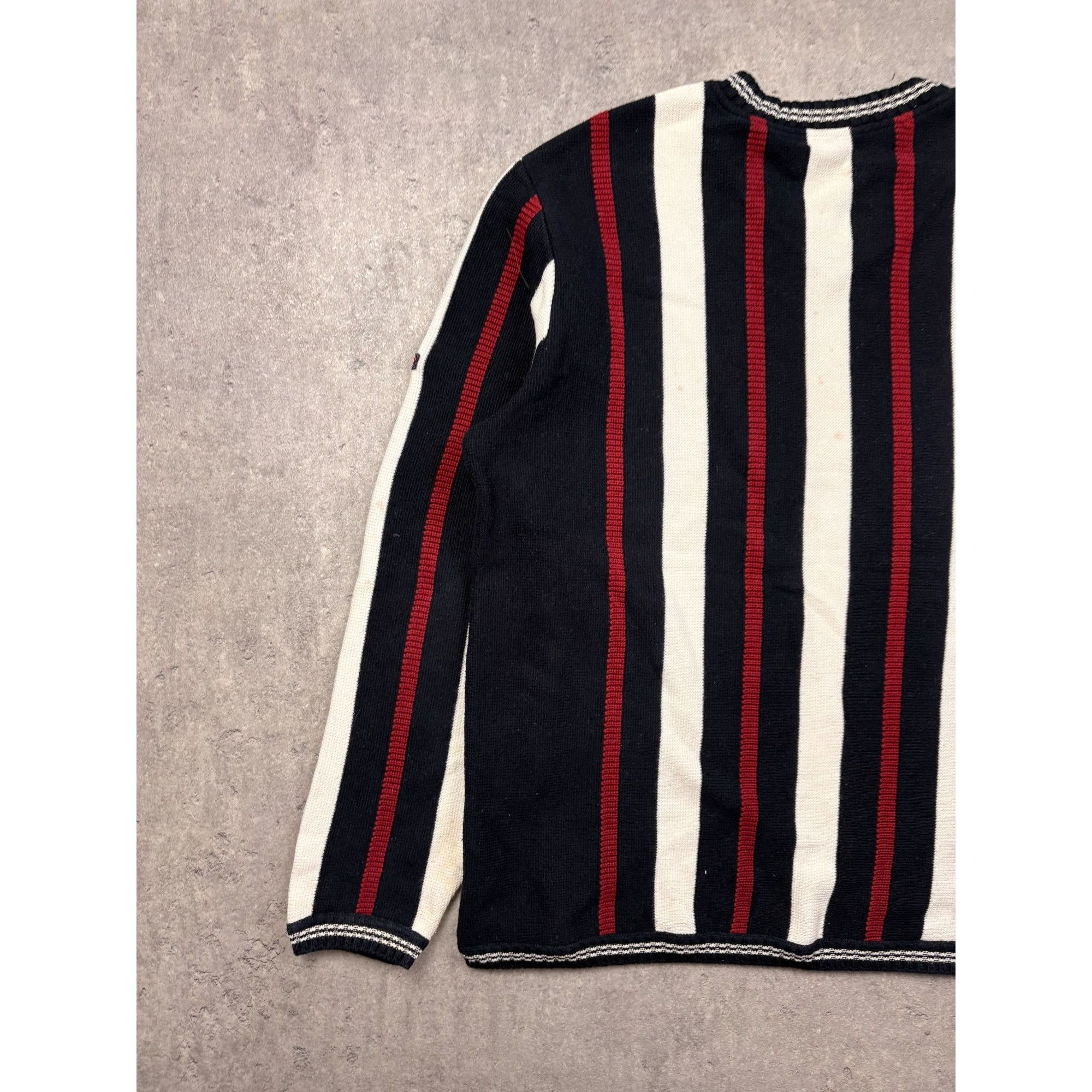 Carlo Colucci Vintage Carlo Colucci Vertical Stripe Sweater y2k STREETWEAR Size US XXL / EU 58 / 5 - 9 Thumbnail