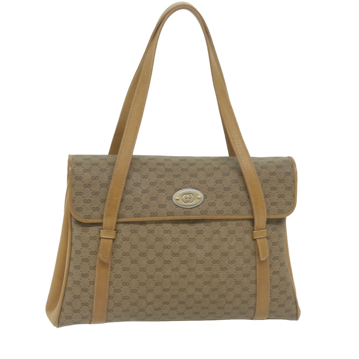 Gucci Gg Canvas Beige Canvas Shopper Bag (Pre-Owned) Size ONE SIZE - 1 Thumbnail