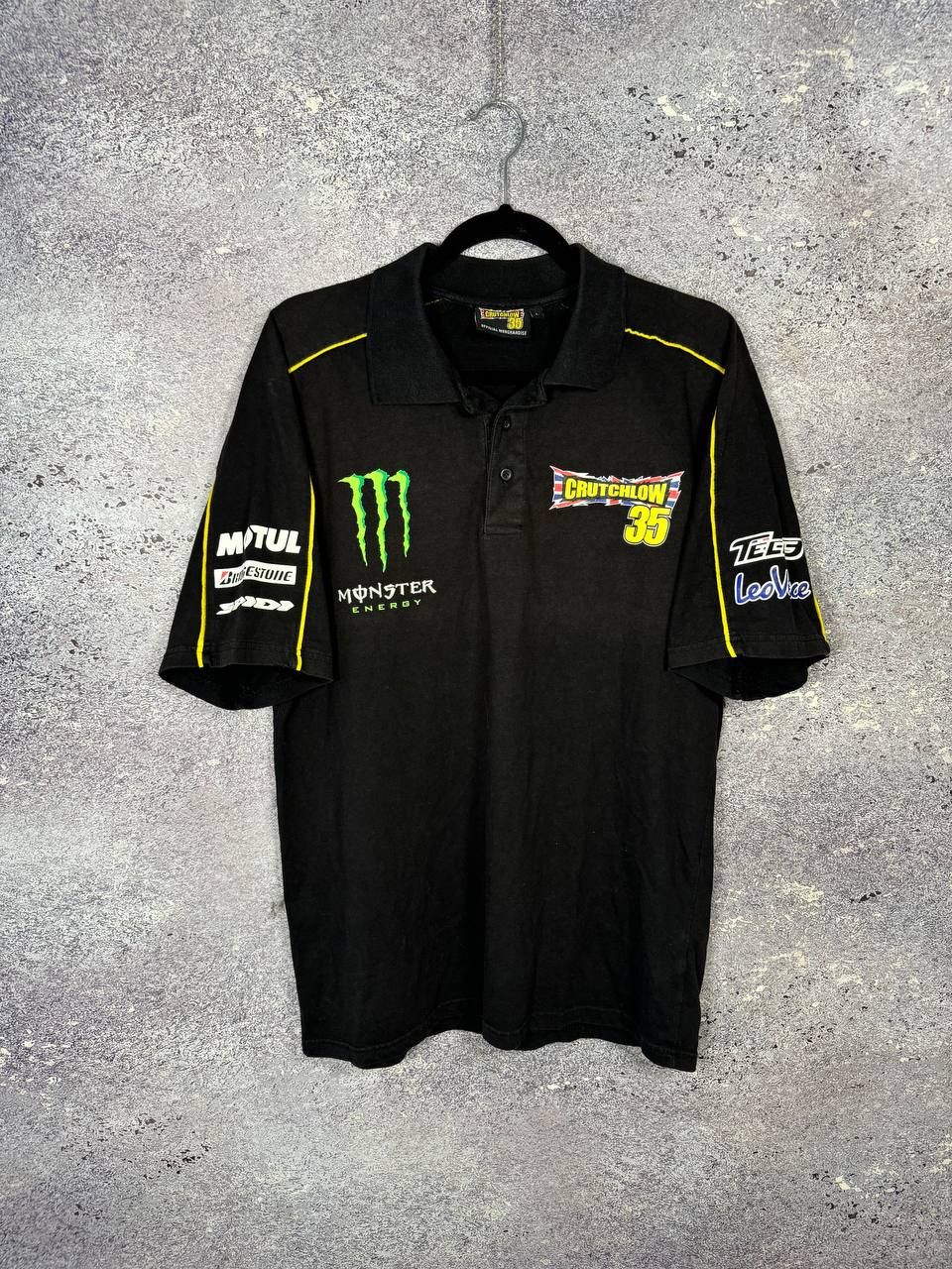 Vintage Cal Critchlow 35 Signed Official Merchandise Racing Size US L / EU 52-54 / 3 - 1 Thumbnail