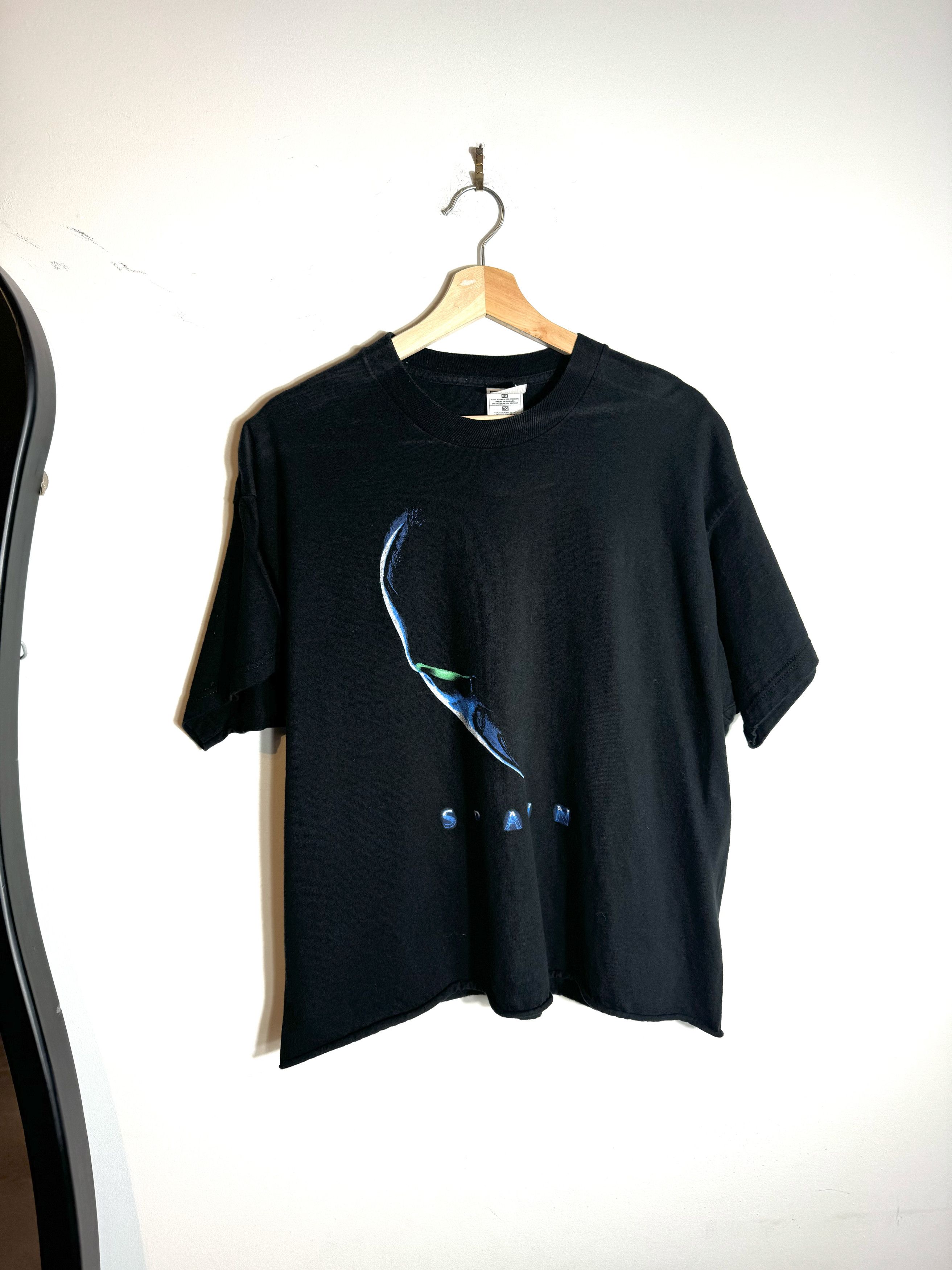 Vintage 90s Spawn Tee CROPPED Size XL Size US XL / EU 56 / 4 - 1 Thumbnail