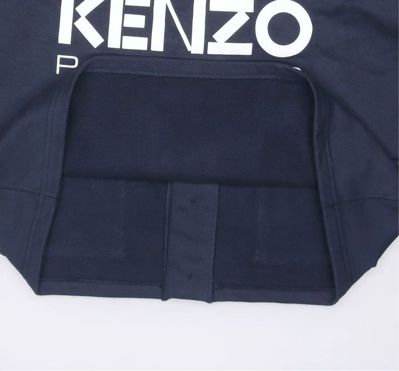 Kenzo KENZO Back flower letter print V-neck single row knit swea Size US XXL / EU 58 / 5 - 2 Thumbnail