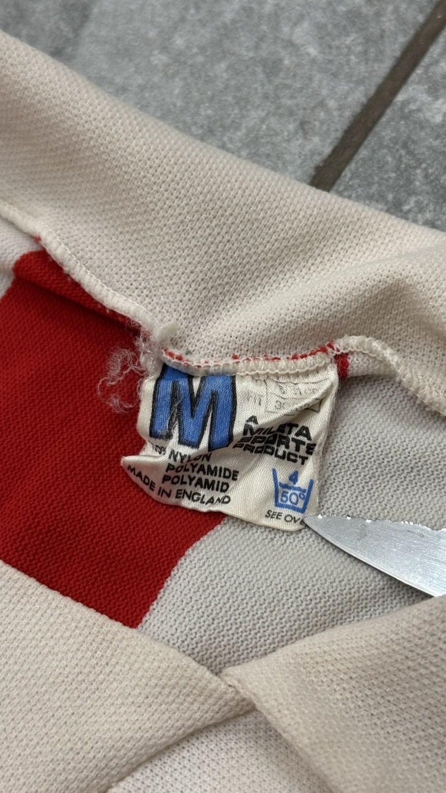 Vintage Stoke City 1950-70s Very Rare Item Archive soccer jersey Size US M / EU 48-50 / 2 - 6 Thumbnail