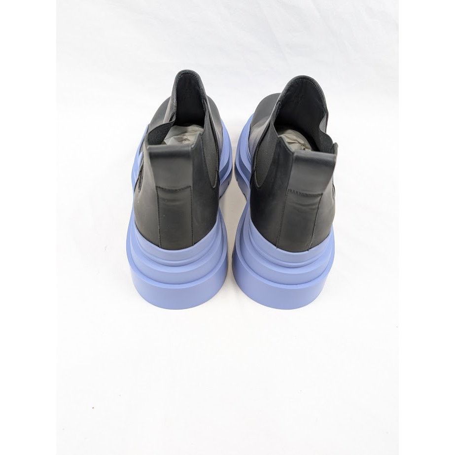 Bottega Veneta o1rshd1 Military Calf The Tire Boots in Black/Purple Size US 11 / EU 44 - 21 Thumbnail