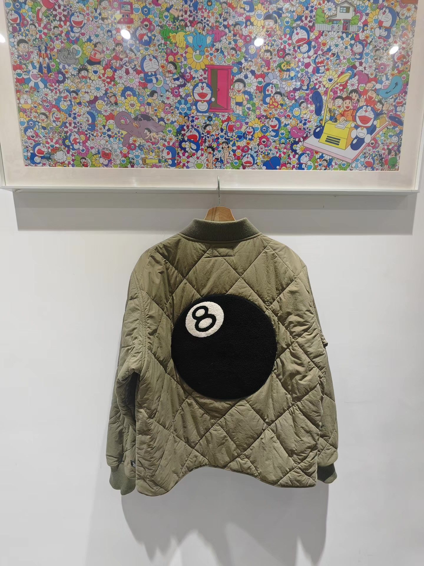 Stussy Stussy 8 Ball Puffer Baseball Jacket Q15 Size US L / EU 52-54 / 3 - 2 Thumbnail