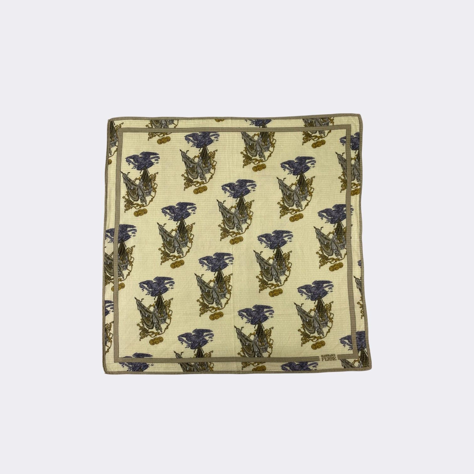 Gianfranco Ferre × Vintage Vintage Gianfranco Ferre Handkerchief Neckerchief H478Q Size ONE SIZE - 2 Thumbnail