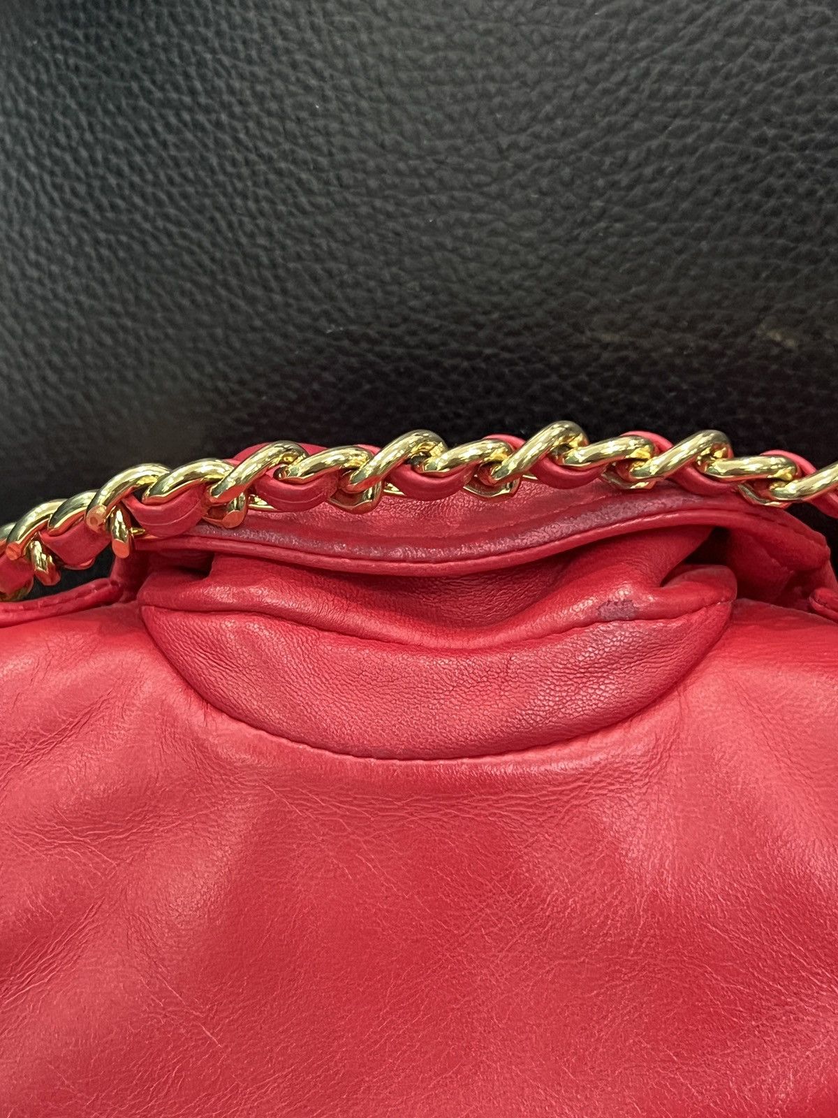 Moschino Moschino Runway Fringe Biker Jacket Chain Bag Size ONE SIZE - 17 Thumbnail