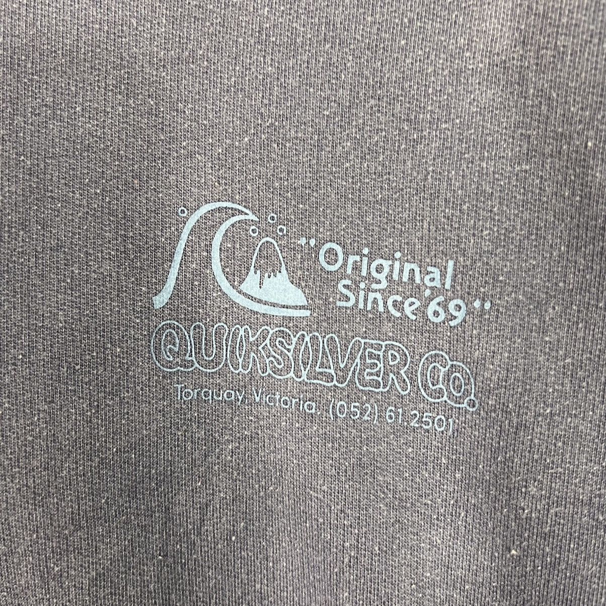 Quiksilver QUIKSILVER Big Logo Pullover Hoodie Sweatshirt #4106-C187 Size US S / EU 44-46 / 1 - 8 Thumbnail