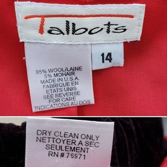 Talbots Vintage 90s y2k Talbots Red Green Stuart Tartan Plaid Preppy Size XL / US 12-14 / IT 48-50 - 5 Thumbnail