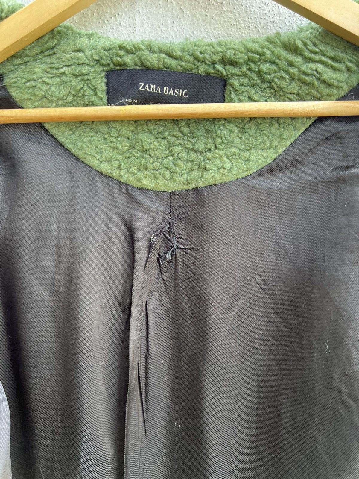 Zara Women Zara Basic Brand Fleece Winter Autumn Jacket Size XS / US 0-2 / IT 36-38 - 9 Thumbnail