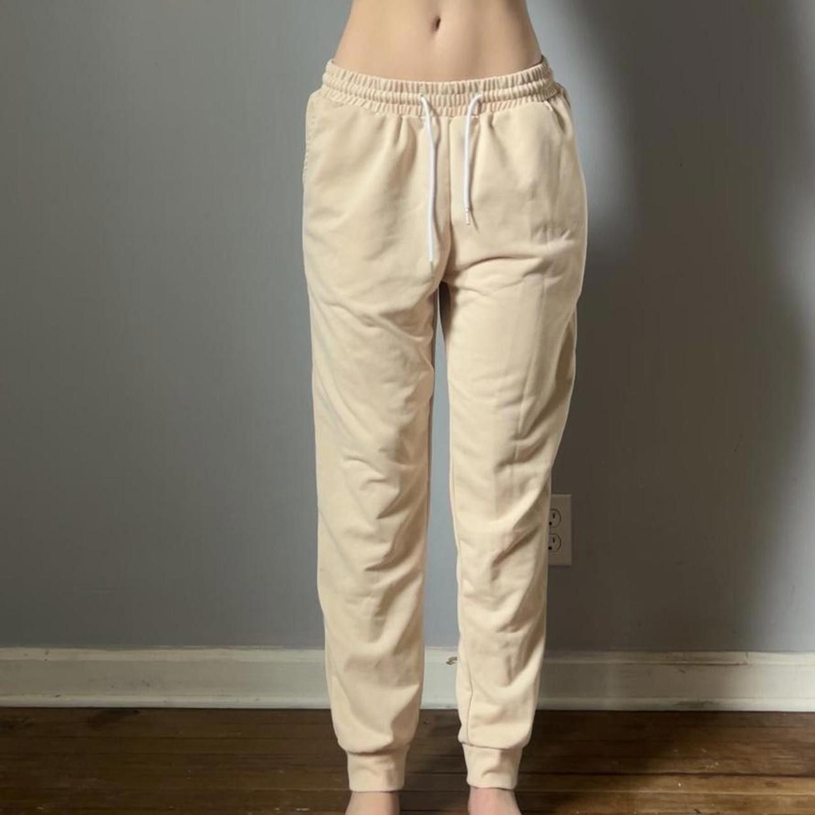 Other Cream joggers with drawstring waist Size 32" / US 10 / IT 46 - 9 Thumbnail