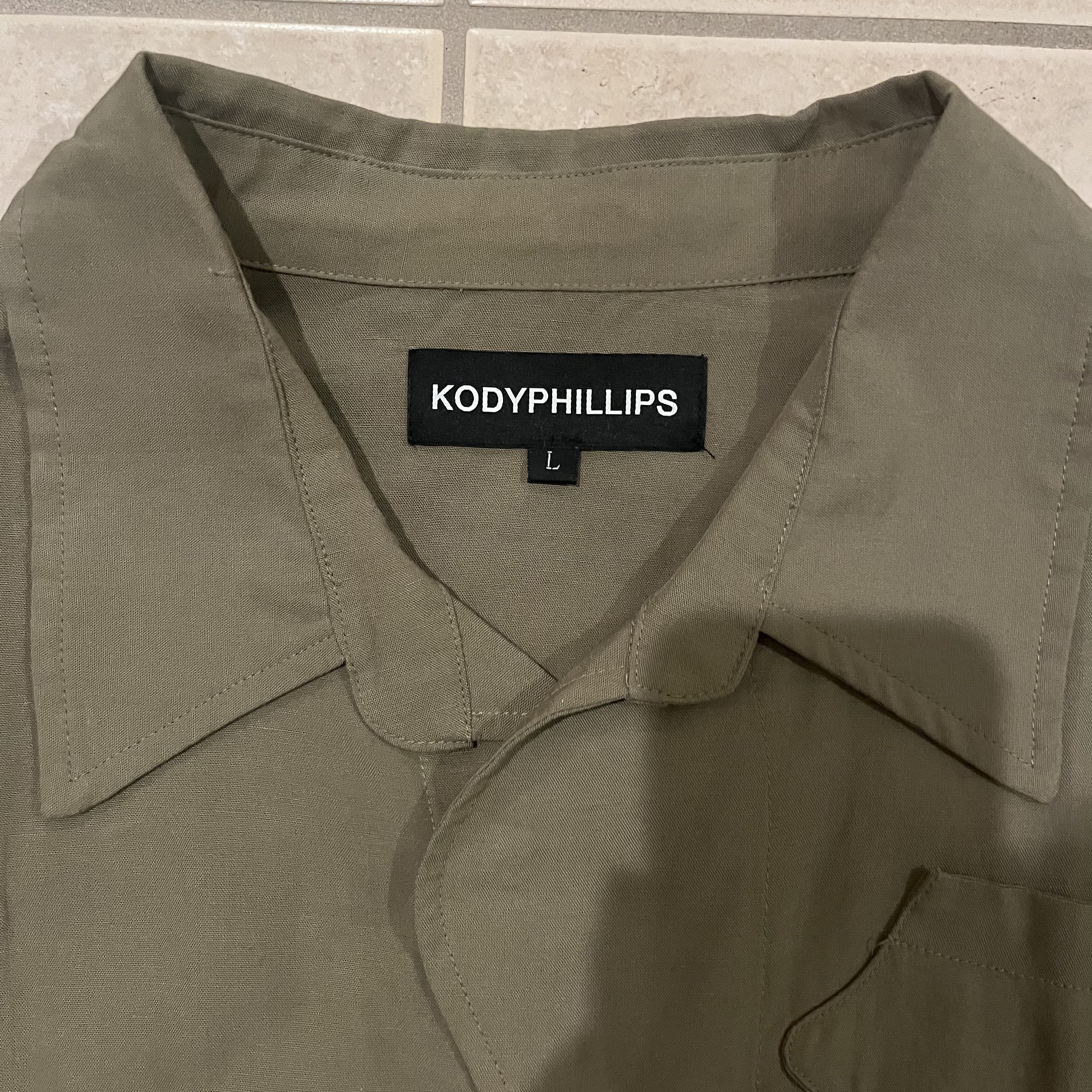 Kody Phillips Kody Phillips Wave Button Up Short Sleeve Funky Size US L / EU 52-54 / 3 - 2 Thumbnail