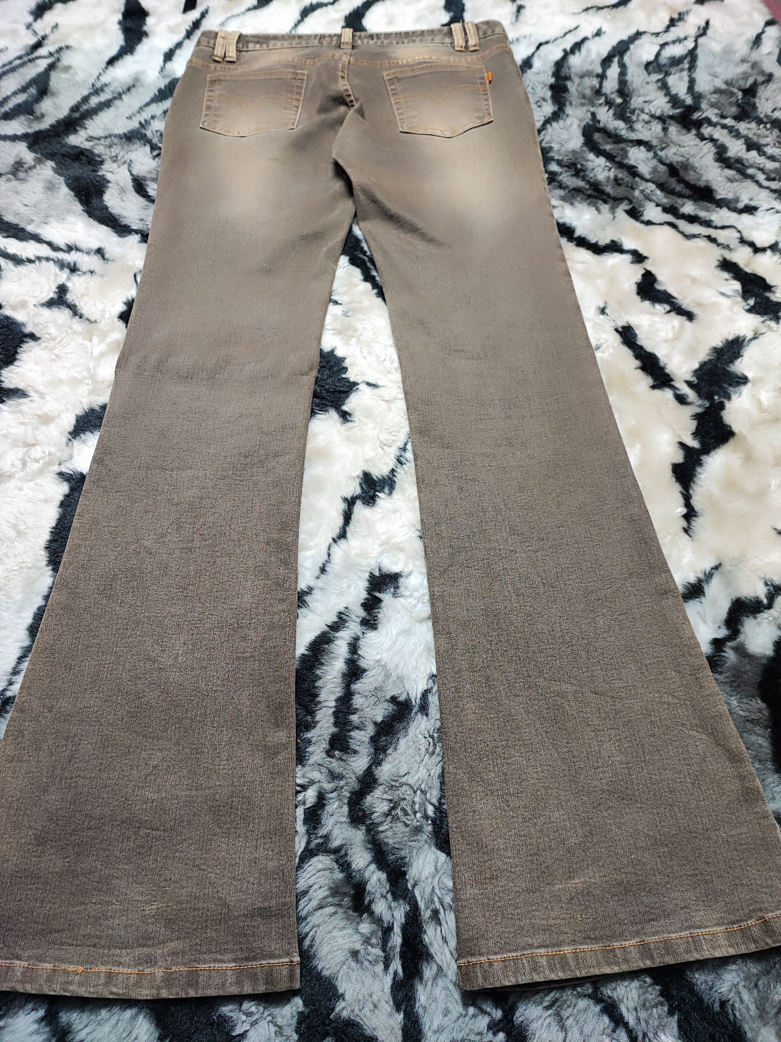 Japanese Brand Rusty Flare Jeans Low Rise Size US 31 - 11 Thumbnail