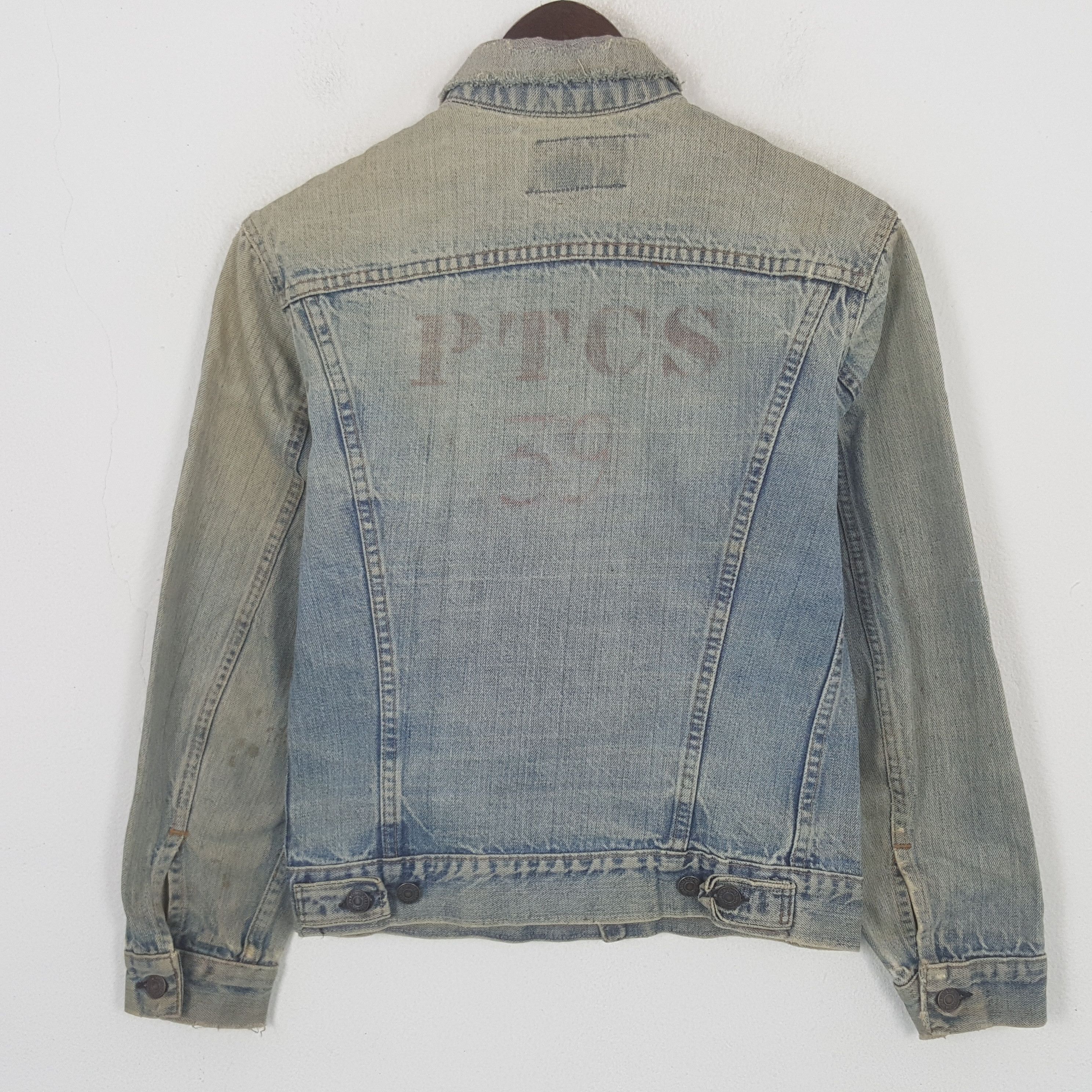 Levi's Vintage Levi's Bikers Denim Jacket Size US XS / EU 42 / 0 - 3 Thumbnail