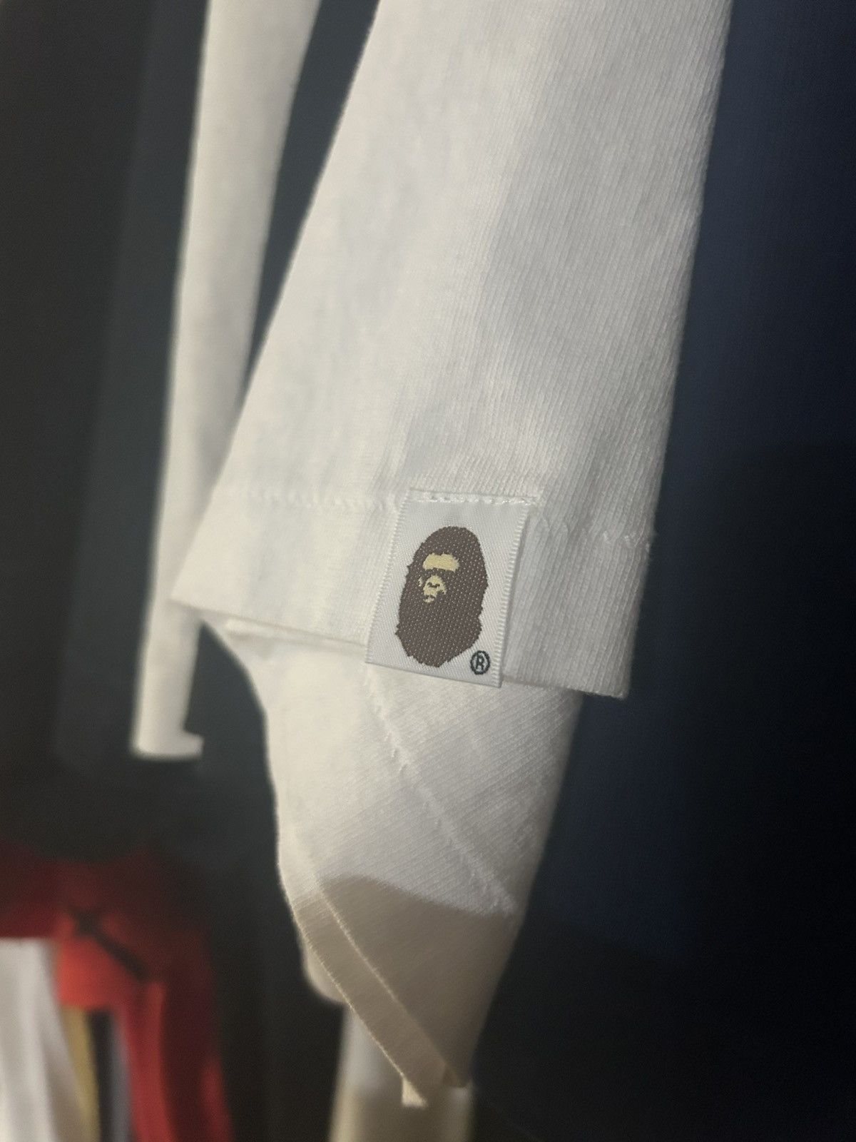 Bape A Bathing Ape College Tee Size US L / EU 52-54 / 3 - 3 Thumbnail