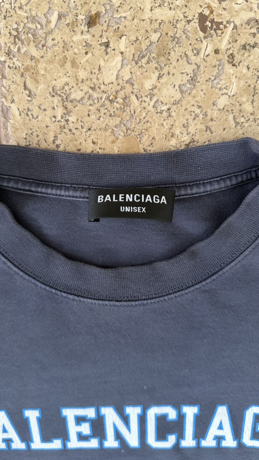 Balenciaga Balenciaga College Crest Tee (Boxy Fit) Size US M / EU 48-50 / 2 - 3 Thumbnail