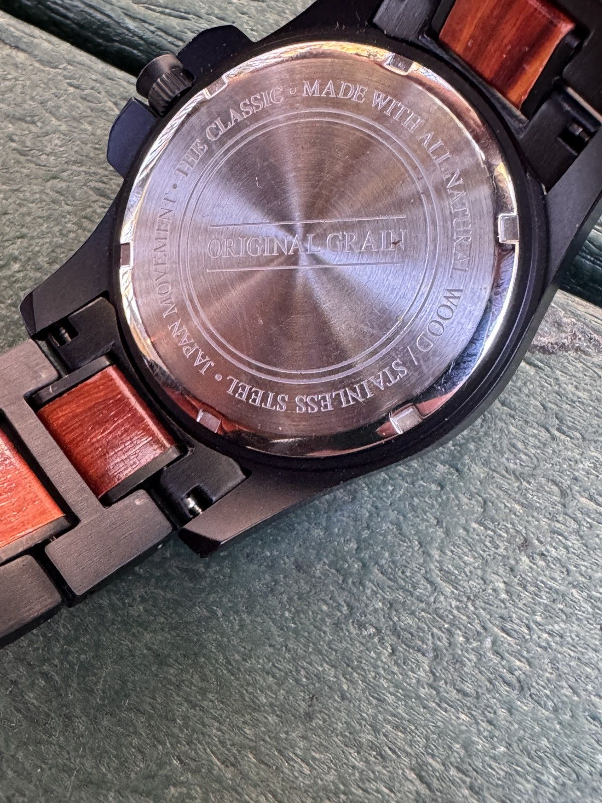 Other Original Grain Classic 43mm Rosewood/Black – Miyota Quartz Size ONE SIZE - 5 Thumbnail