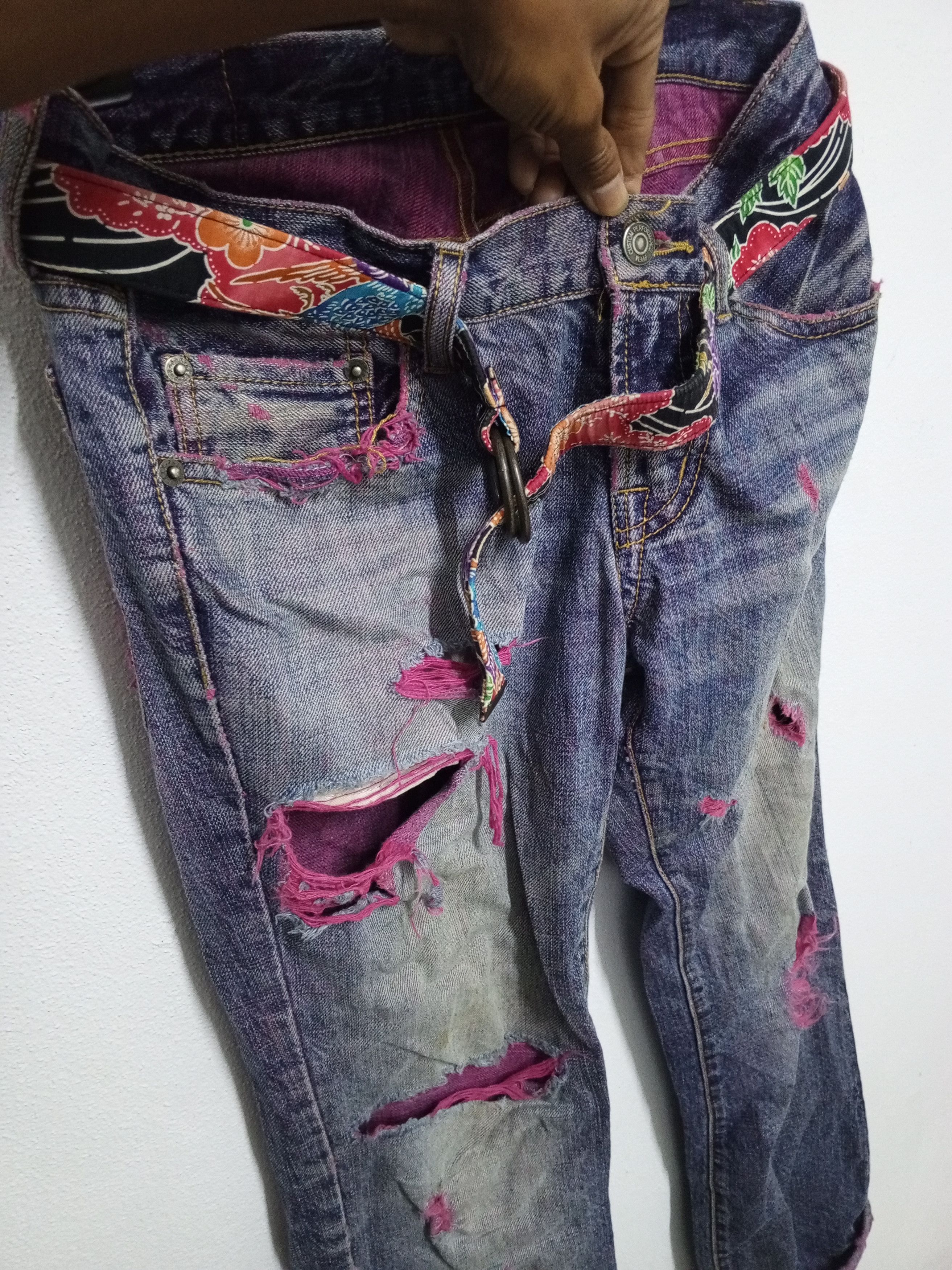 PPFM PPFM JEANS CUSTOM PUNK ROCK Size US 32 / EU 48 - 4 Thumbnail