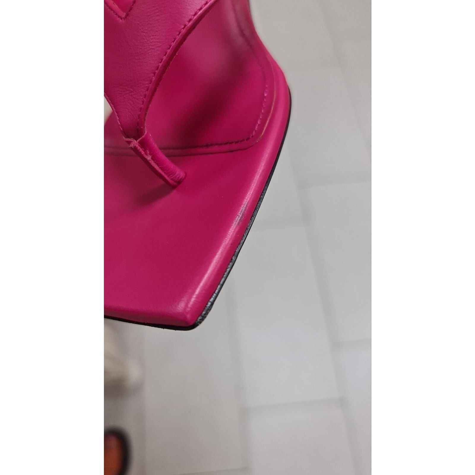 Balenciaga Balenciaga Pink Leather Mules Sz.38 Size US 8 / IT 38 - 6 Thumbnail