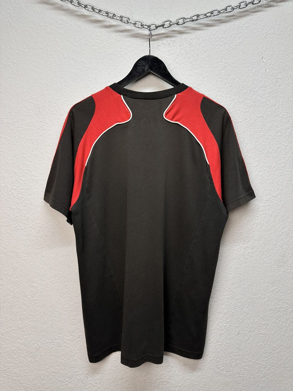 Adidas Vintage Adidas Milan Jersey Black 2008 Italy Rare T-shirt Size US L / EU 52-54 / 3 - 8 Thumbnail