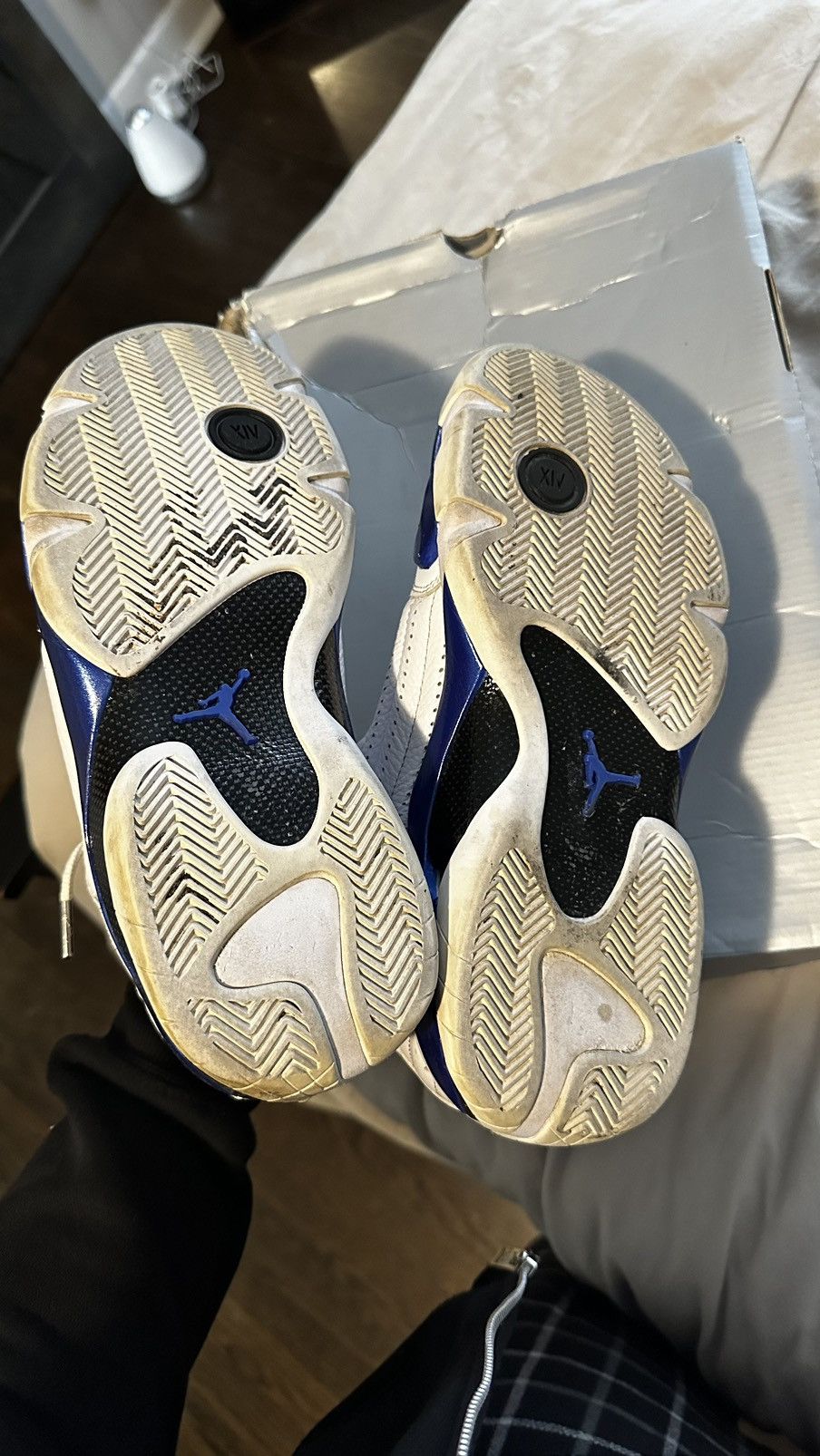 Jordan Brand Jordan 14 hyper royal Size US 9 / EU 42 - 6 Thumbnail