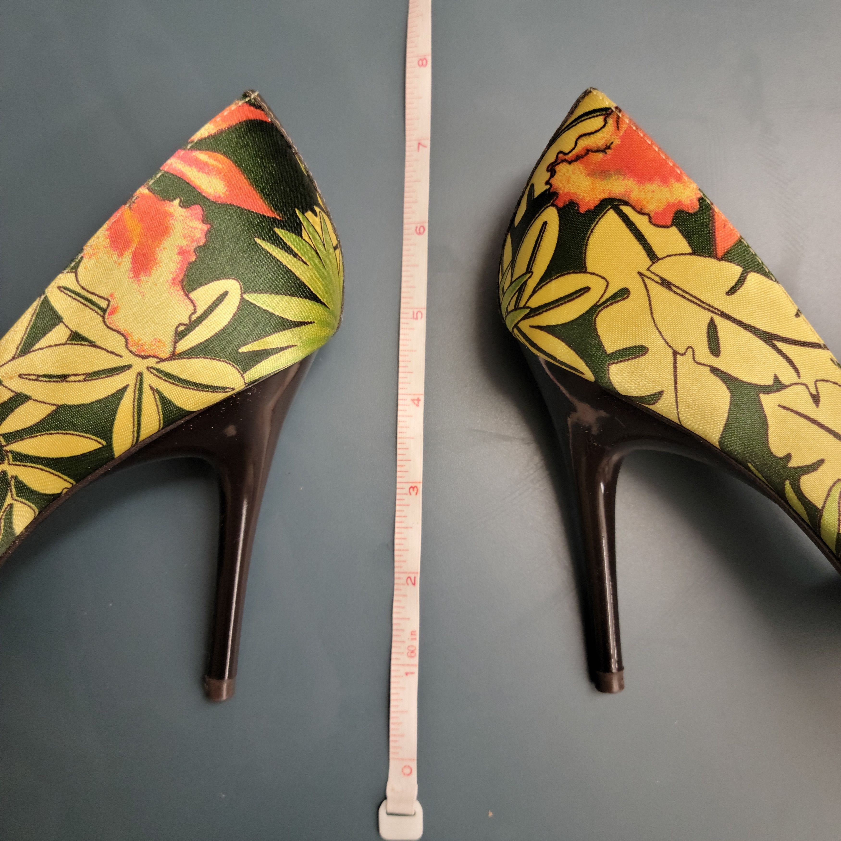 NBDN Nobrandedon Carlos Santana Roulette Green Savage Heels Pumps Shoes High Size US 7.5 / IT 37.5 - 11 Thumbnail