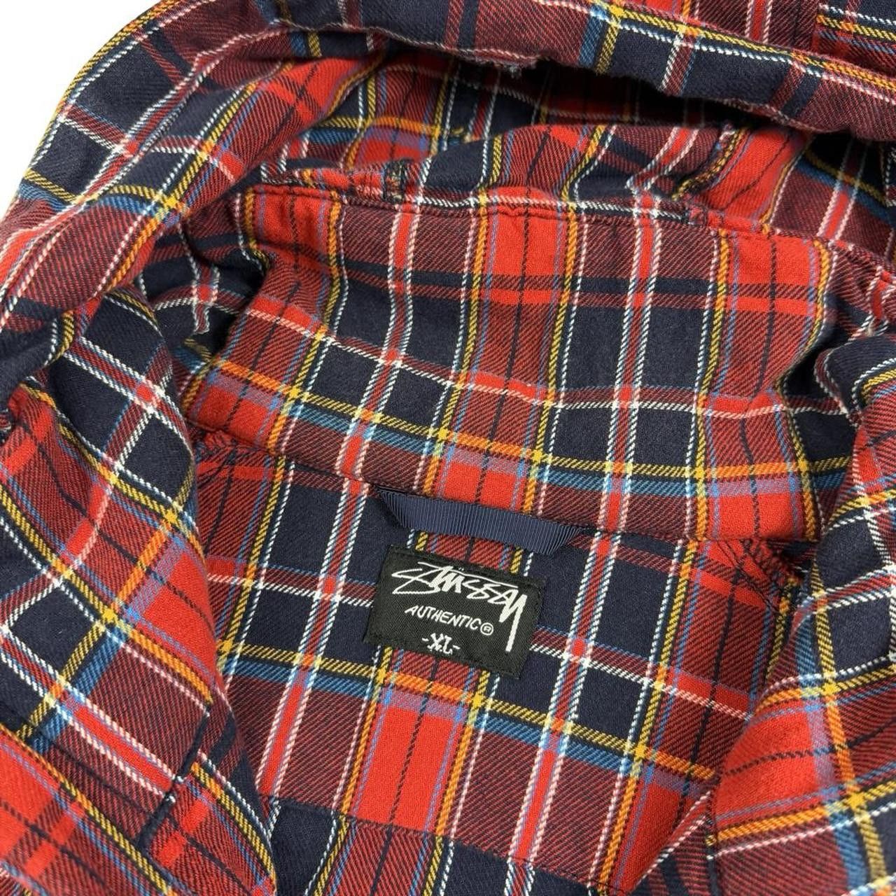 Stussy Vintage 2000s Stussy Plaid / Check Jacket - Extra Large Size US XL / EU 56 / 4 - 6 Thumbnail