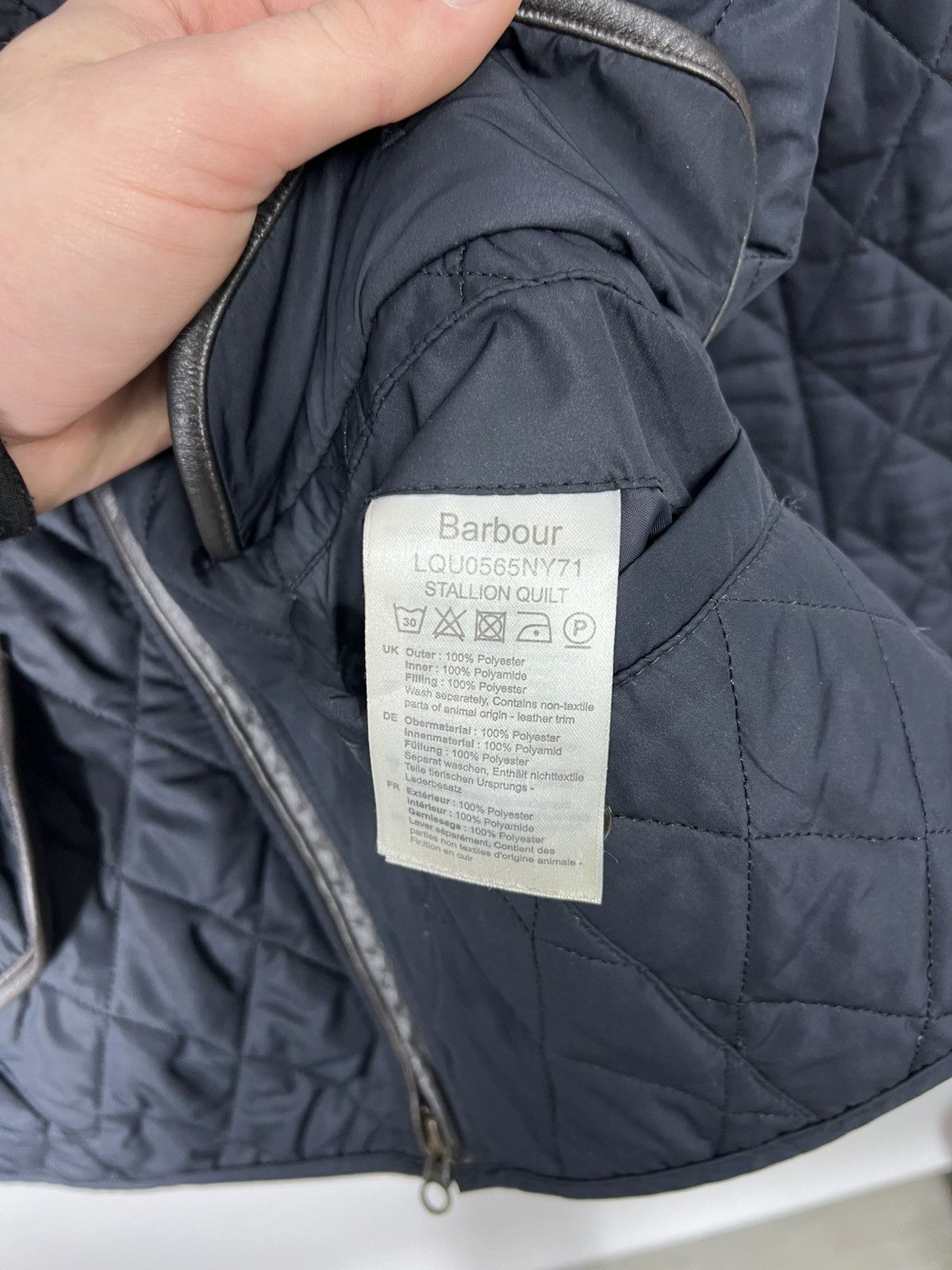 Barbour Vintage luxury designer streetwear Barbour Quilted Jacket Size L / US 10 / IT 46 - 9 Thumbnail