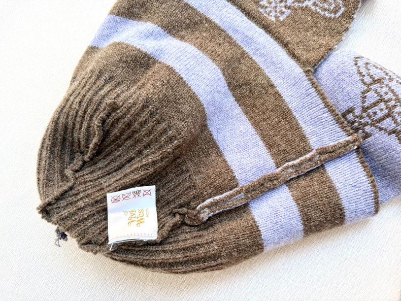 Vivienne Westwood Vivienne Westwood Purple striped true one flight cap ear c Size ONE SIZE - 5 Thumbnail