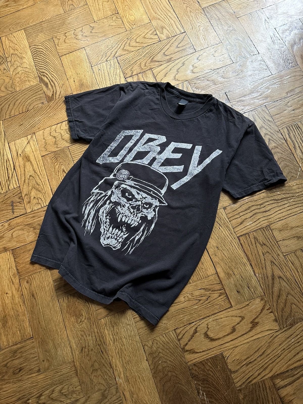 Band Tees × Obey × Vintage Obey Slayer Logo tee very rare Size US M / EU 48-50 / 2 - 1 Thumbnail
