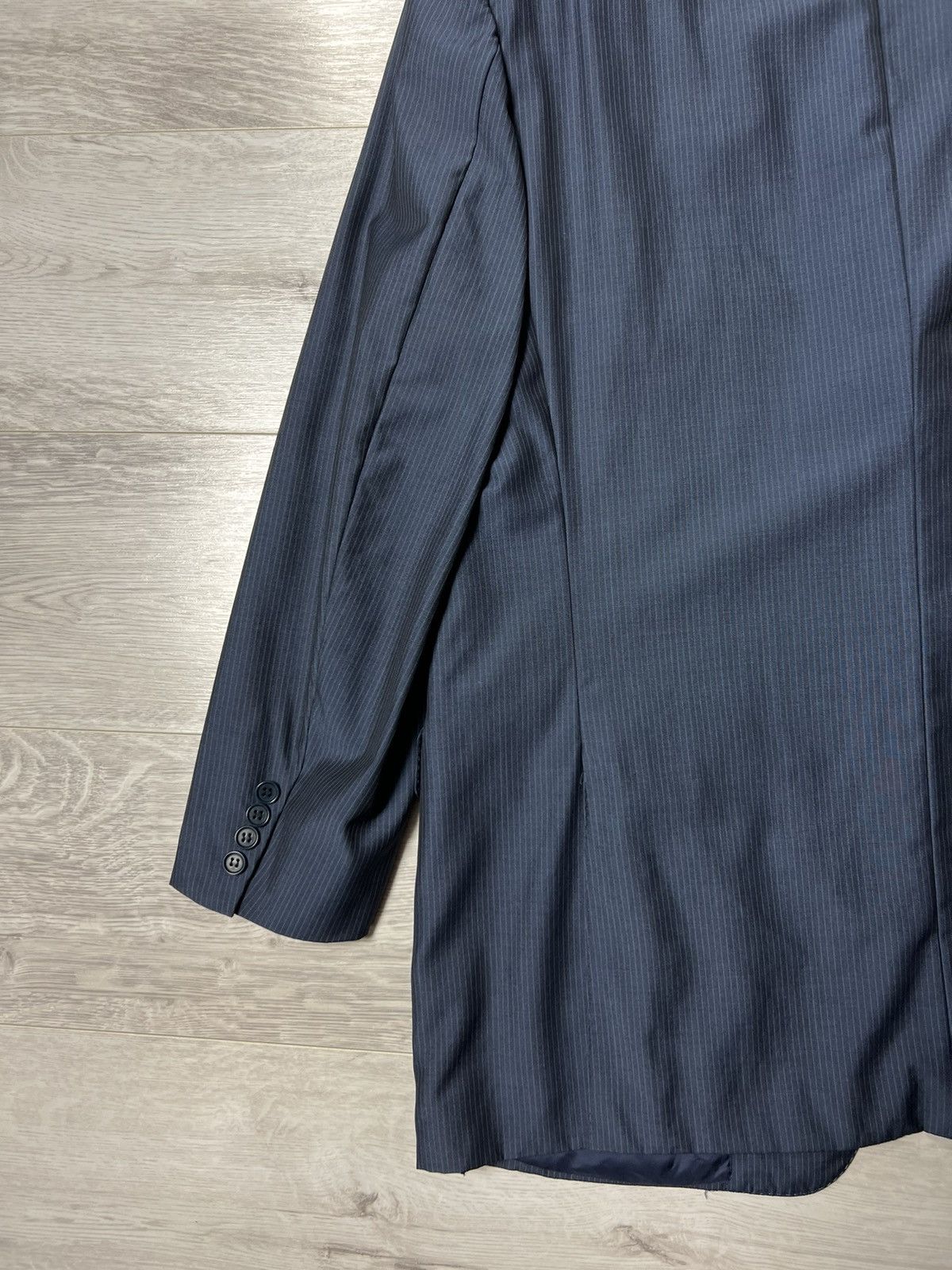 Canali Canali Wool Striped Blazer Size 56R / 46R Size 46R - 9 Thumbnail