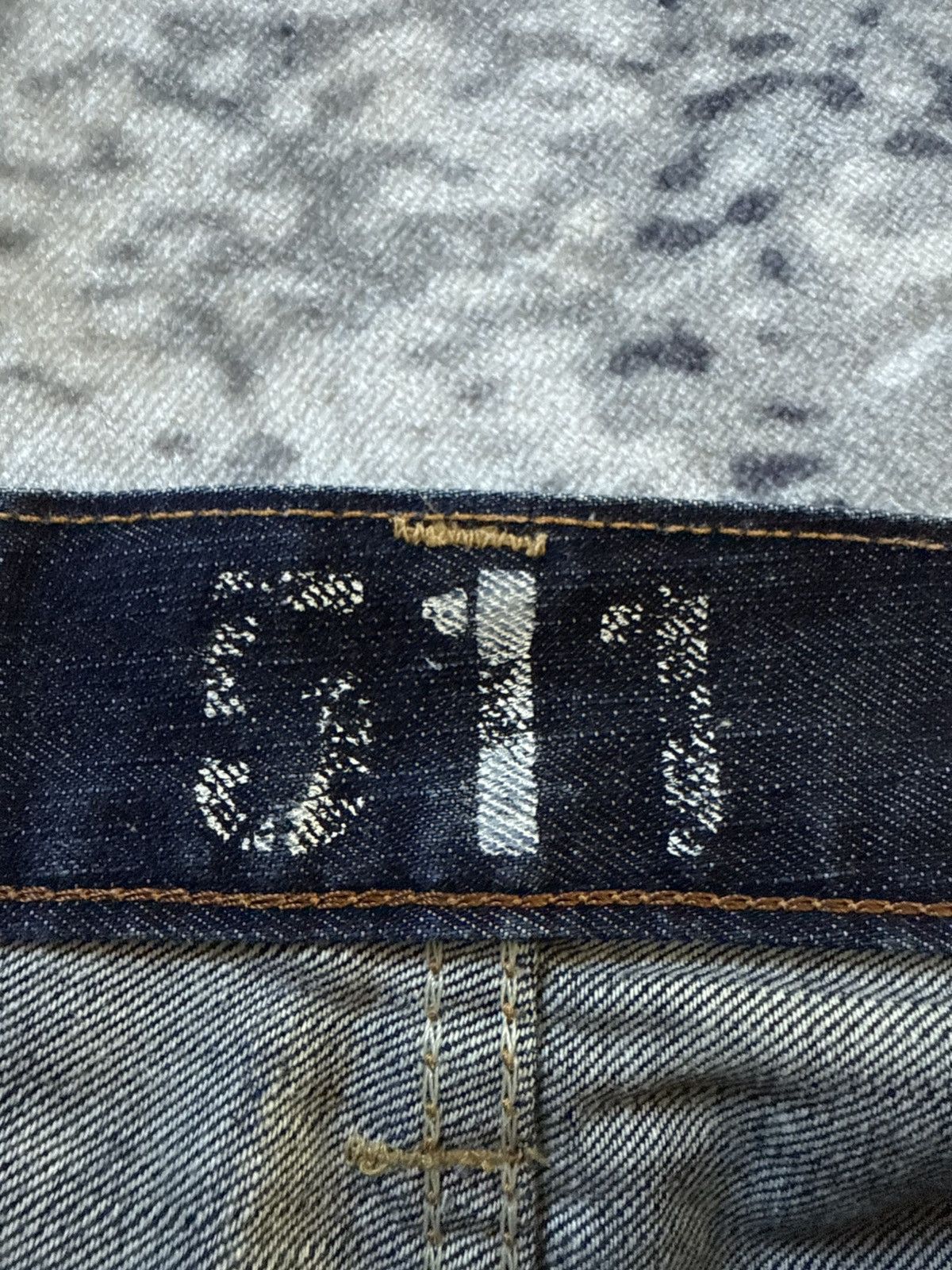 Edwin Rare Edwin 511 X-ray Shadow Wash Flared Jeans Size US 32 / EU 48 - 24 Thumbnail