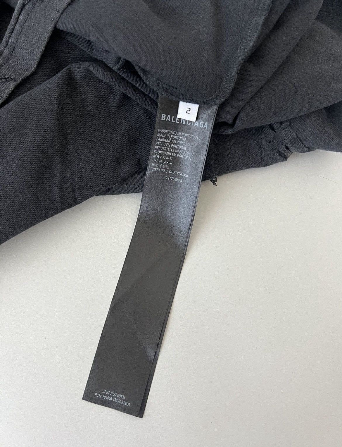 Balenciaga Balenciaga 3B Sports Icon Repaired T-Shirt Size US M / EU 48-50 / 2 - 10 Thumbnail