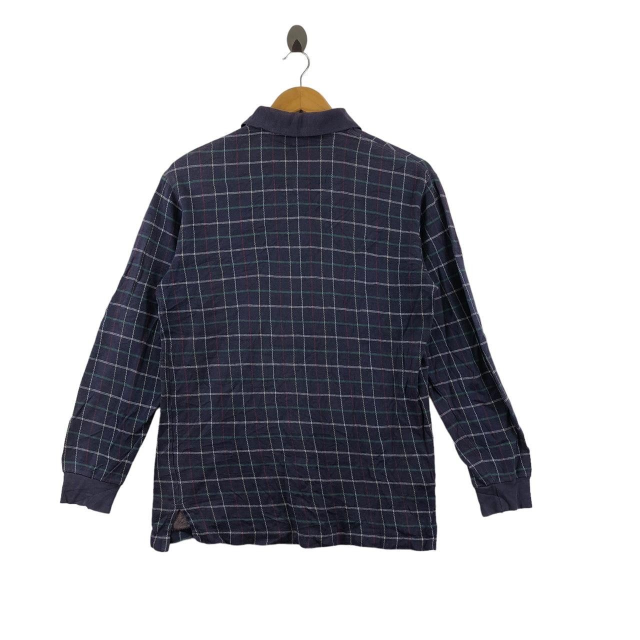 Burberry Vintage 90’ BURBERRY LONDON Nova Checks Polo Tee Shirt Size US S / EU 44-46 / 1 - 2 Thumbnail