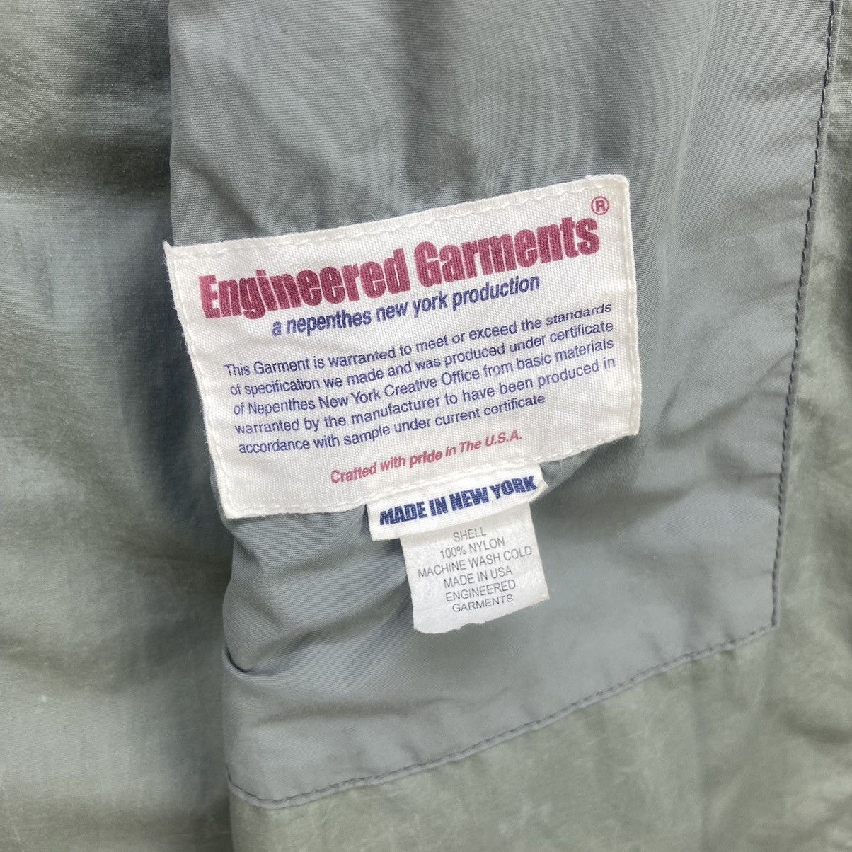 Engineered Garments Made in New York Engineered Garments Nylon Parkas Size US M / EU 48-50 / 2 - 24 Thumbnail