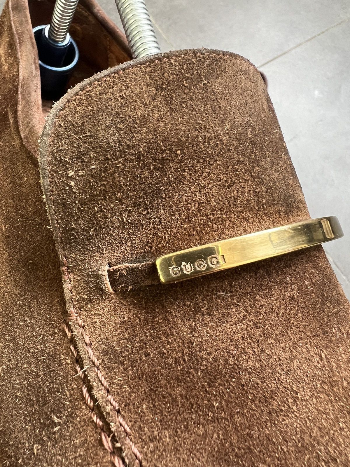 Gucci Gucci suede leather loafers Tom Ford era Size US 10.5 / EU 43-44 - 5 Thumbnail