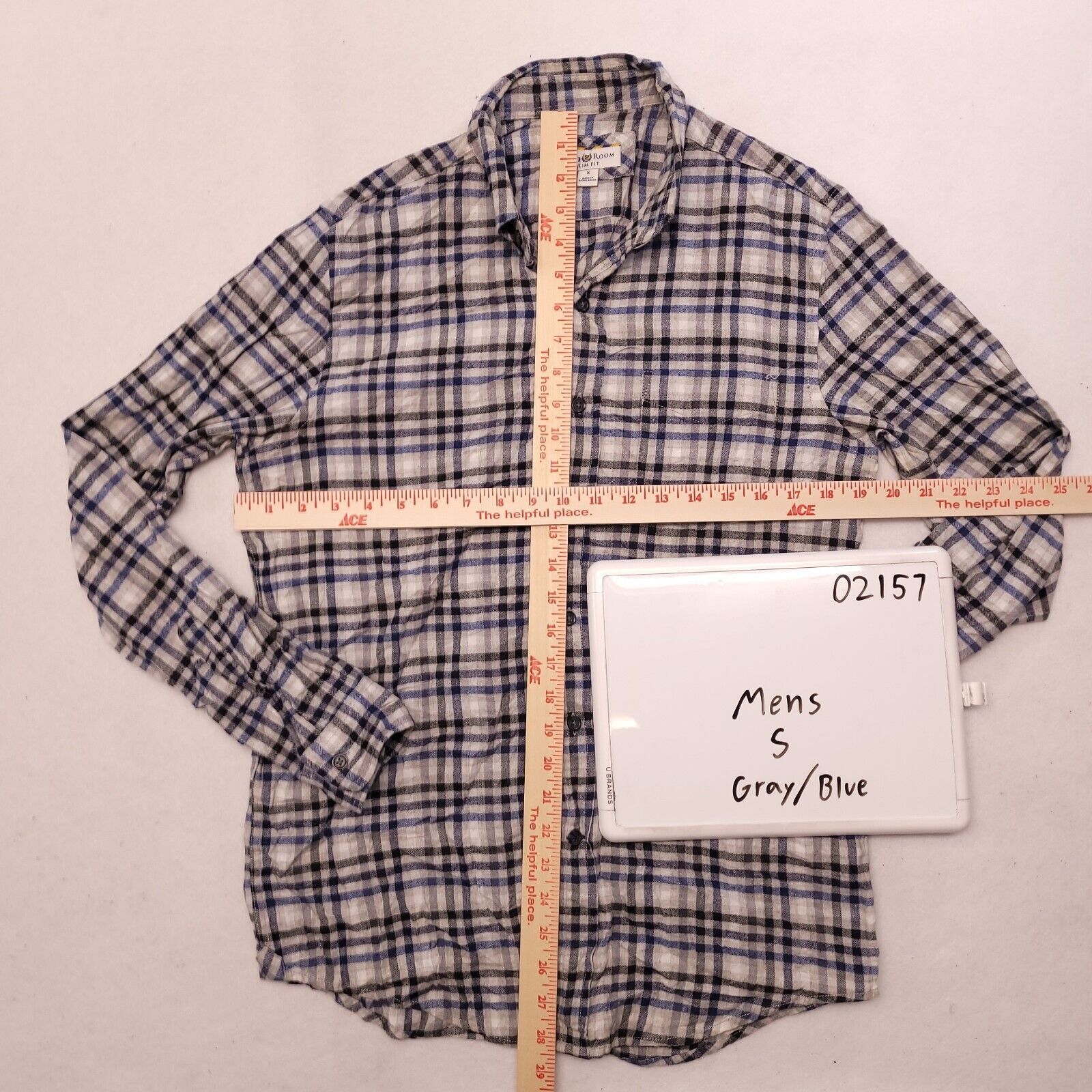 Club Room Club Room Tartan Flannel Casual Button Up Shirt Mens Size S Size US S / EU 44-46 / 1 - 7 Thumbnail