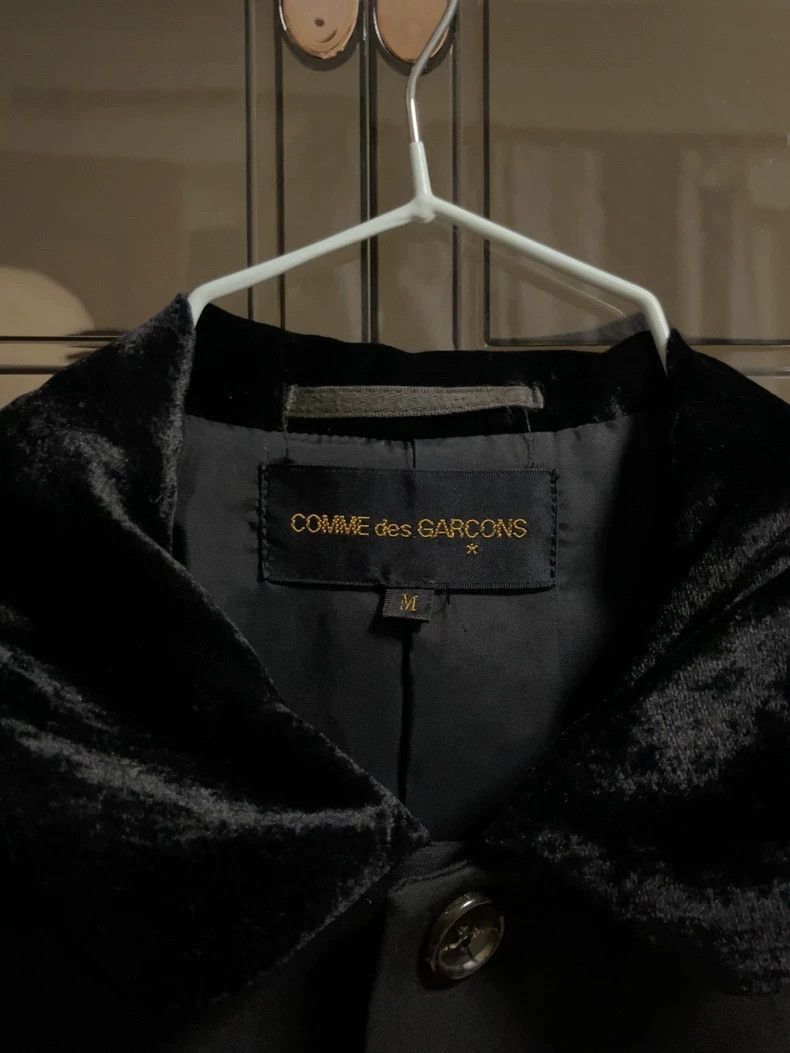 Comme des Garcons Comme des Garçons Black Velvet Collar Jacket-2505 Size US M / EU 48-50 / 2 - 3 Thumbnail