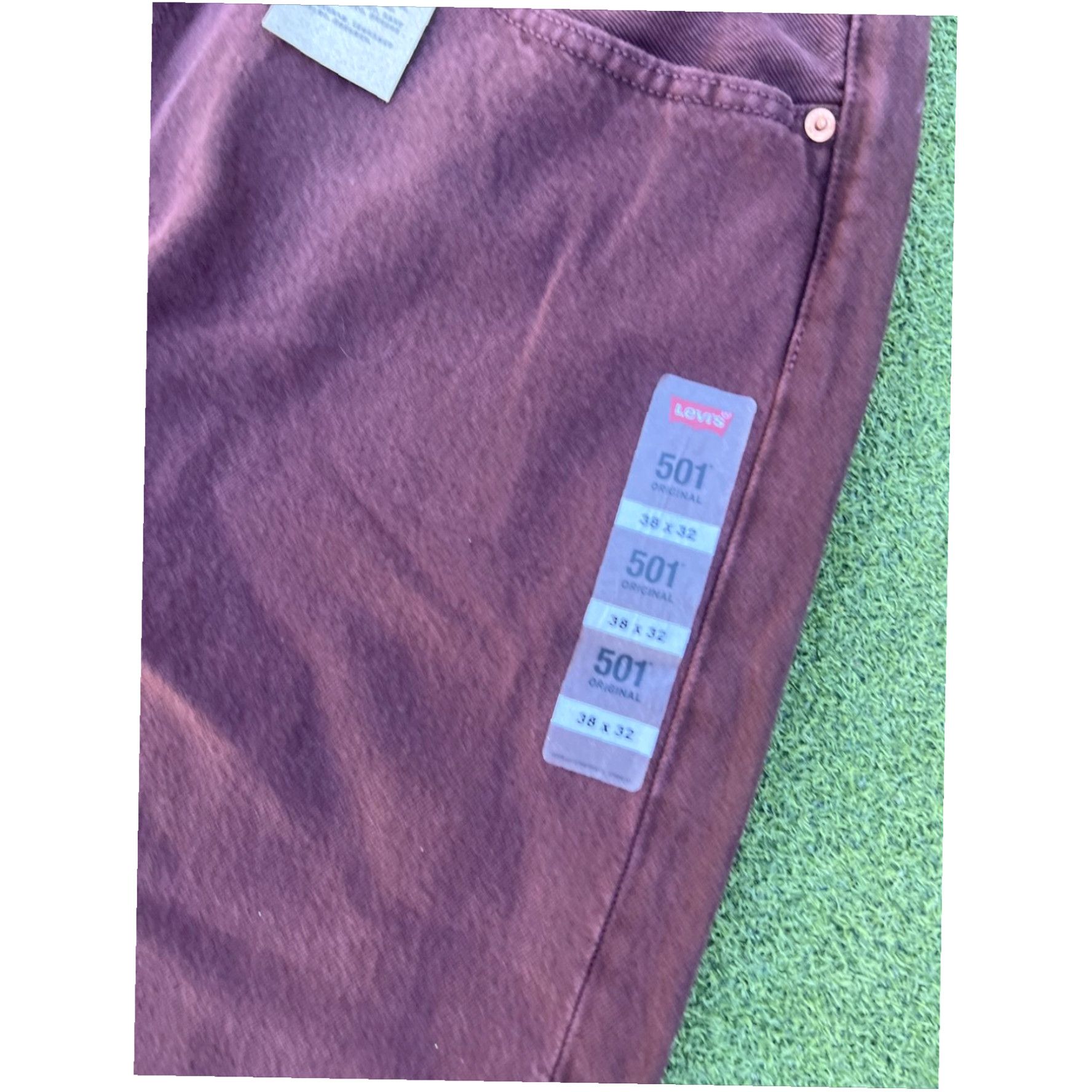 Levi's Levi’s 501 Original Men's Straight Leg Button Fly Jeans Size 38x32 Denim Size US 38 / EU 54 - 6 Thumbnail