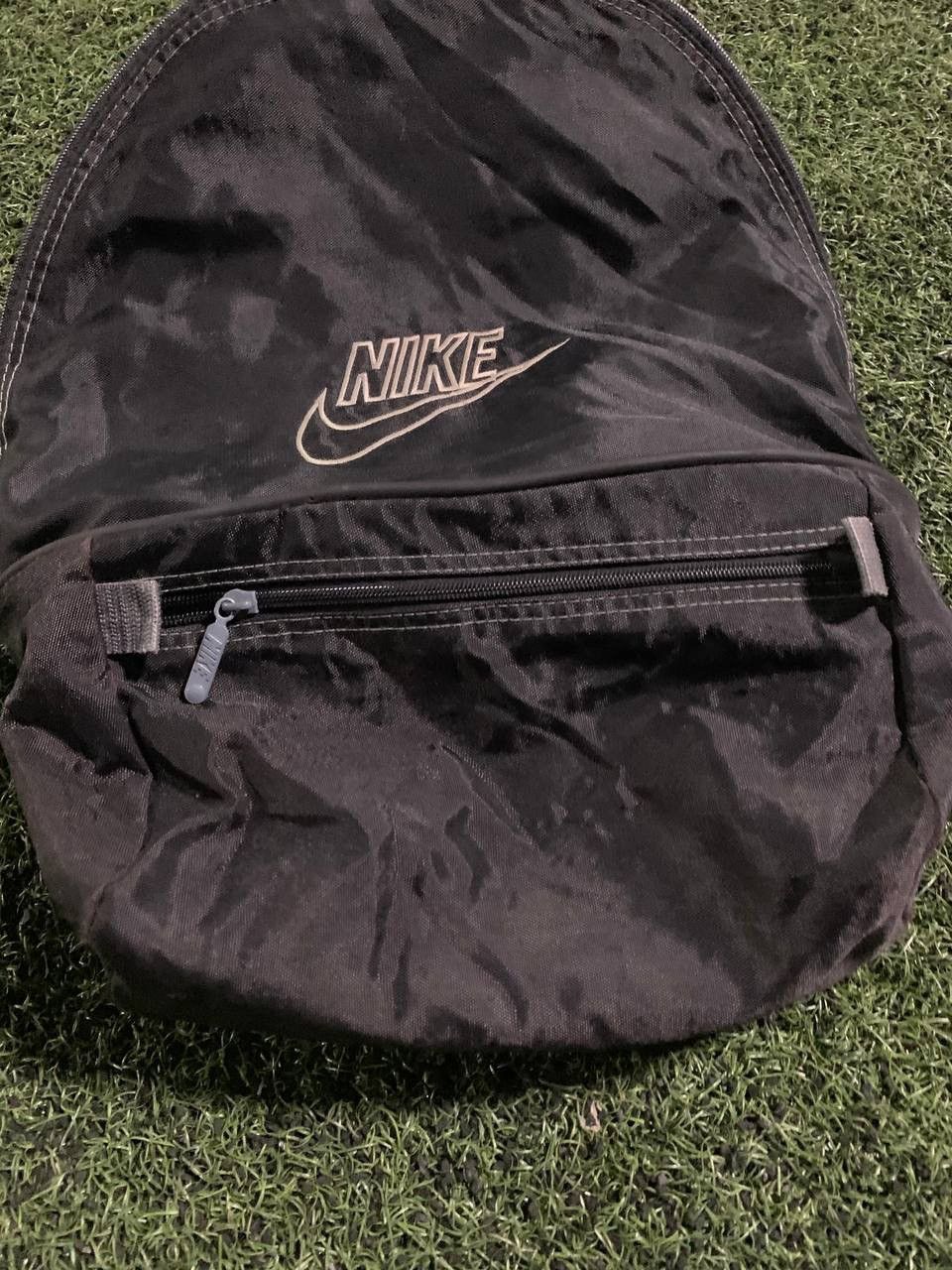 Nike VINTAGE NIKE NYLON BIG LOGO SWOOSH BAG DRILL RETRO Y2K 90s Size ONE SIZE - 3 Thumbnail