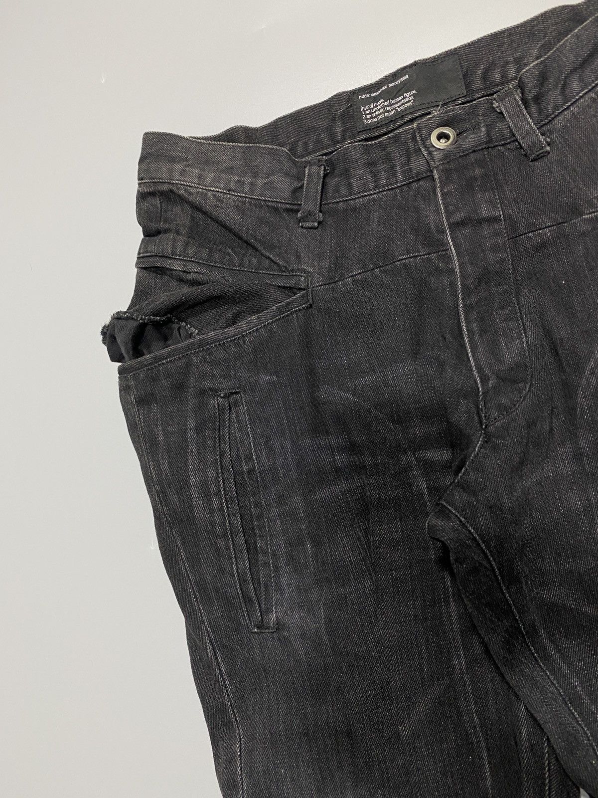 Nude: Masahiko Maruyama Multi Pocket Jeans Size US 32 / EU 48 - 4 Thumbnail