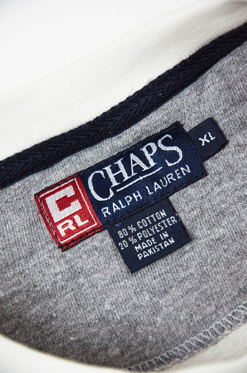 Chaps Ralph Lauren CHAPS Ralph Lauren Sportsman Sweatshirt White - Size XL Size US XL / EU 56 / 4 - 5 Thumbnail