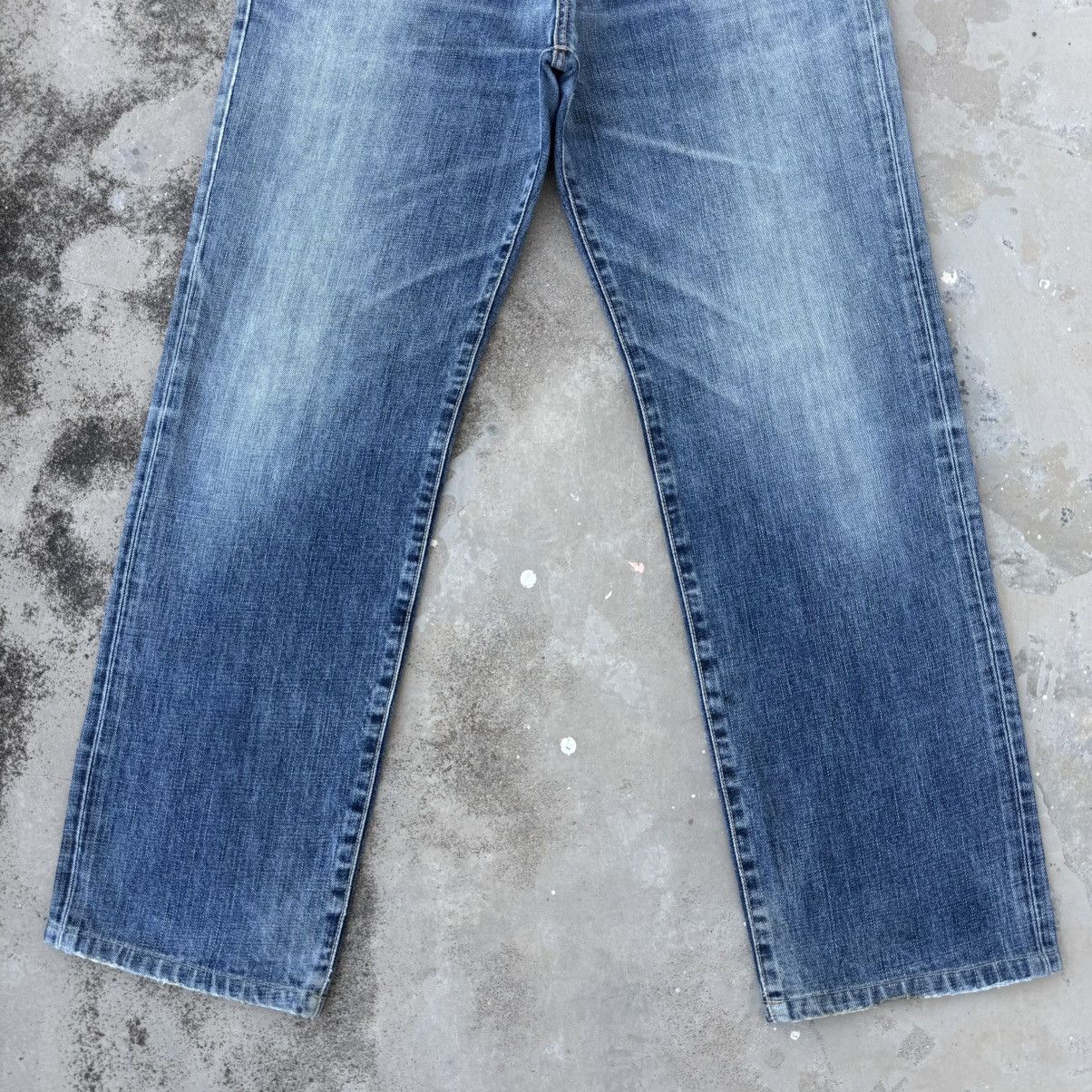 Japanese Brand Vintage Japan S002 Faded Denim Jean Pants W34 Size US 34 / EU 50 - 3 Thumbnail