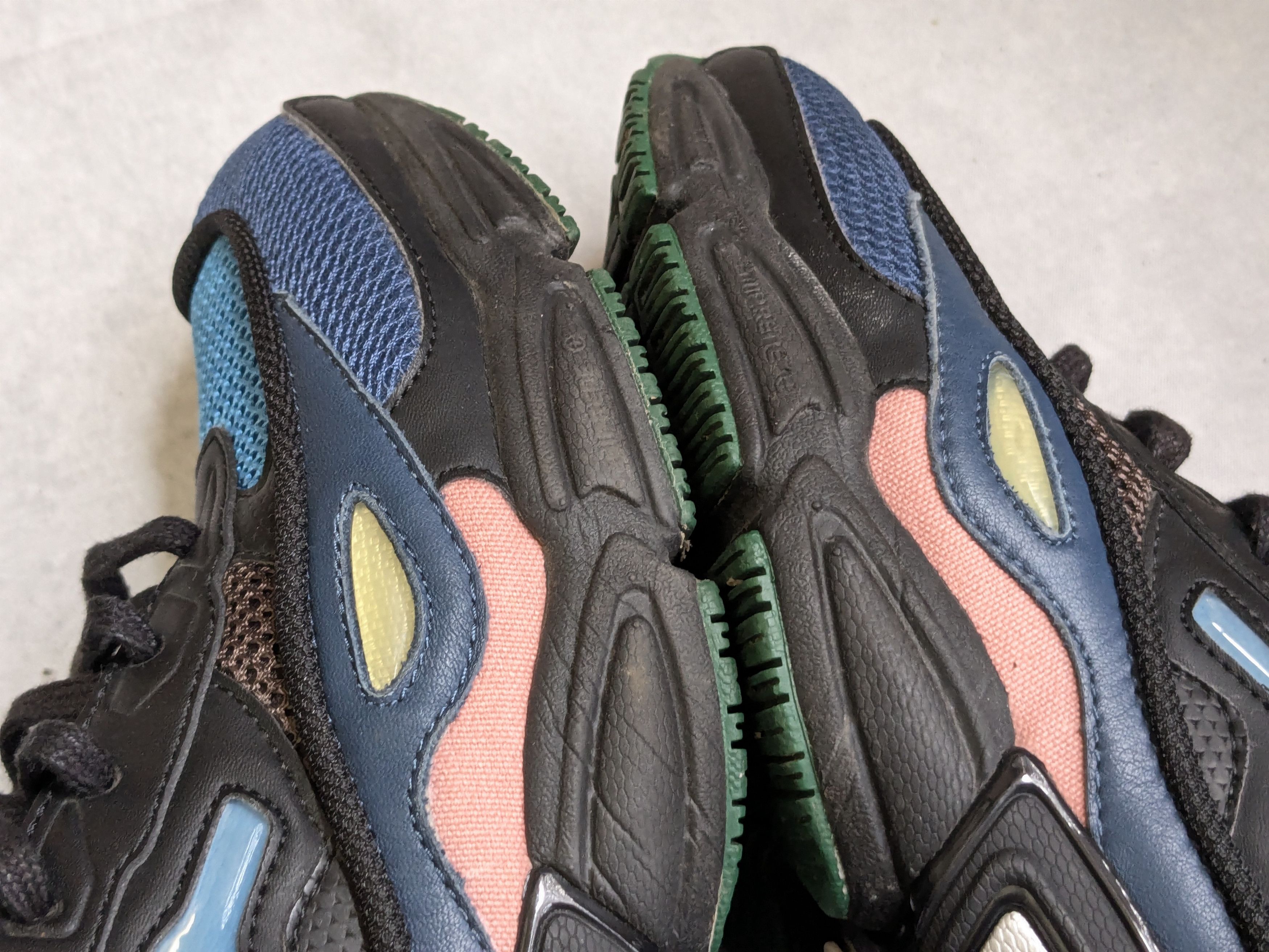 Adidas × Raf Simons Raf Simons Ozweego 2 Black Blue Size US 10.5 / EU 43-44 - 12 Thumbnail