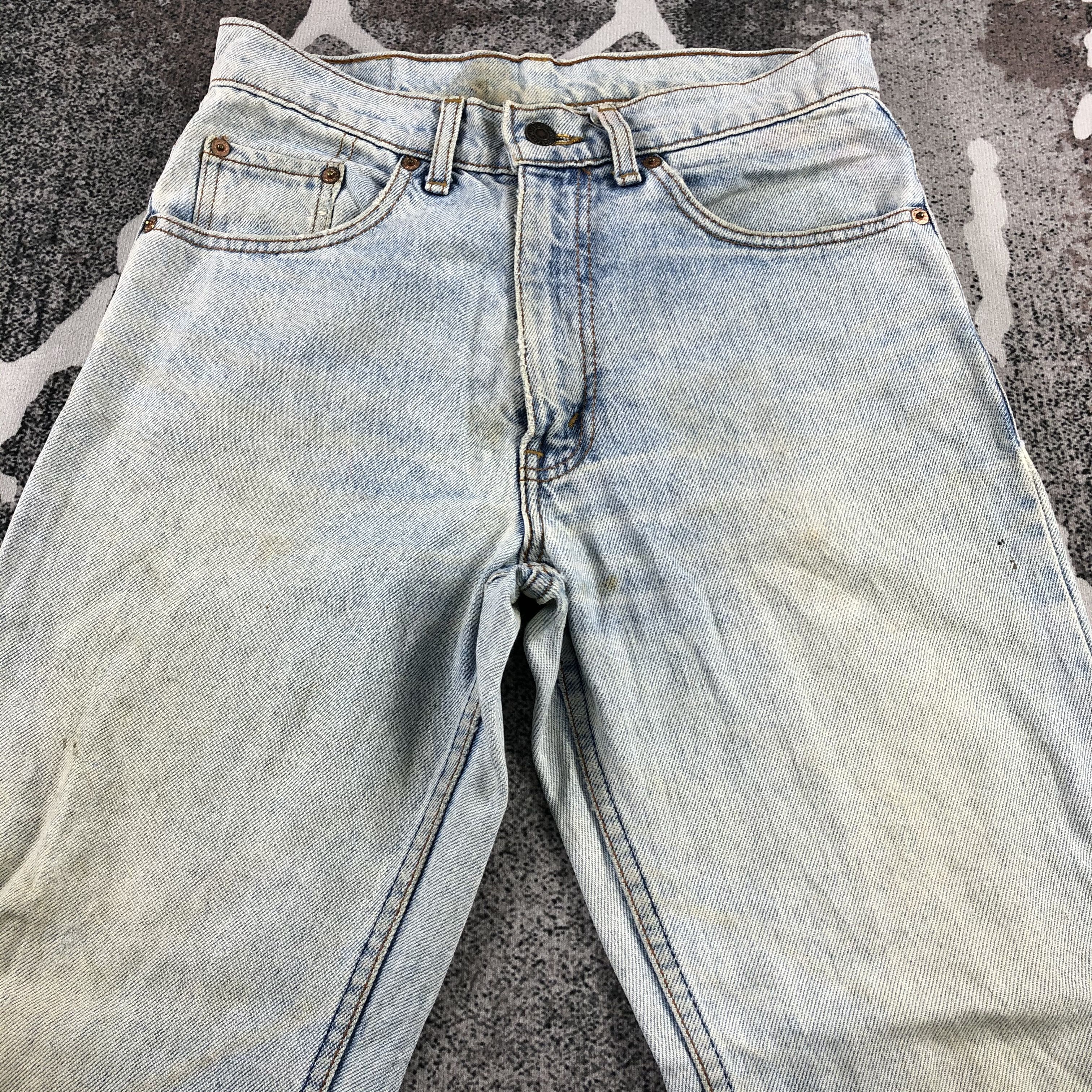 Levi's Vintage Levi's 502 Jeans Dirty Medium Wash Denim KJ896 Size US 29 - 3 Thumbnail