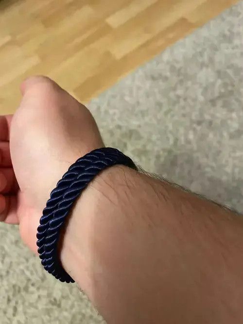Jewelry Men Anchor Bracelet Size ONE SIZE - 4 Thumbnail