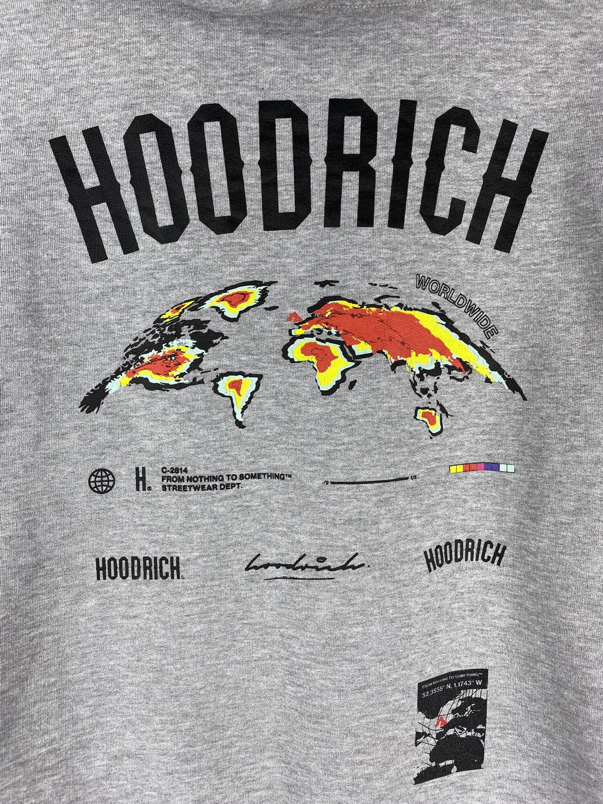 Japanese Brand Hoodrich men’s big logo hoodie pullover size M Size US M / EU 48-50 / 2 - 25 Thumbnail