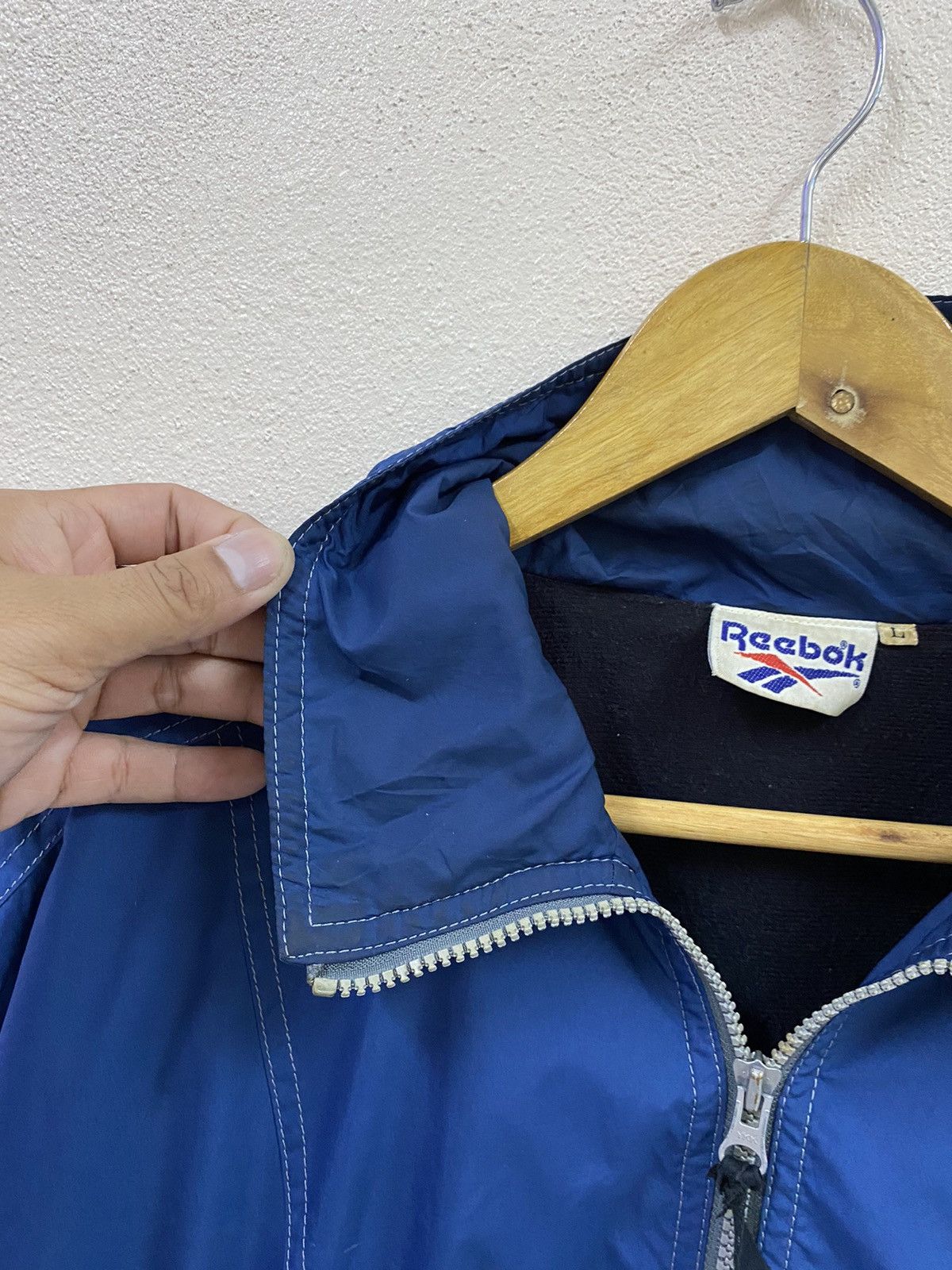 Reebok × Vintage Vtg Reebok Light Jacket Size US L / EU 52-54 / 3 - 15 Thumbnail