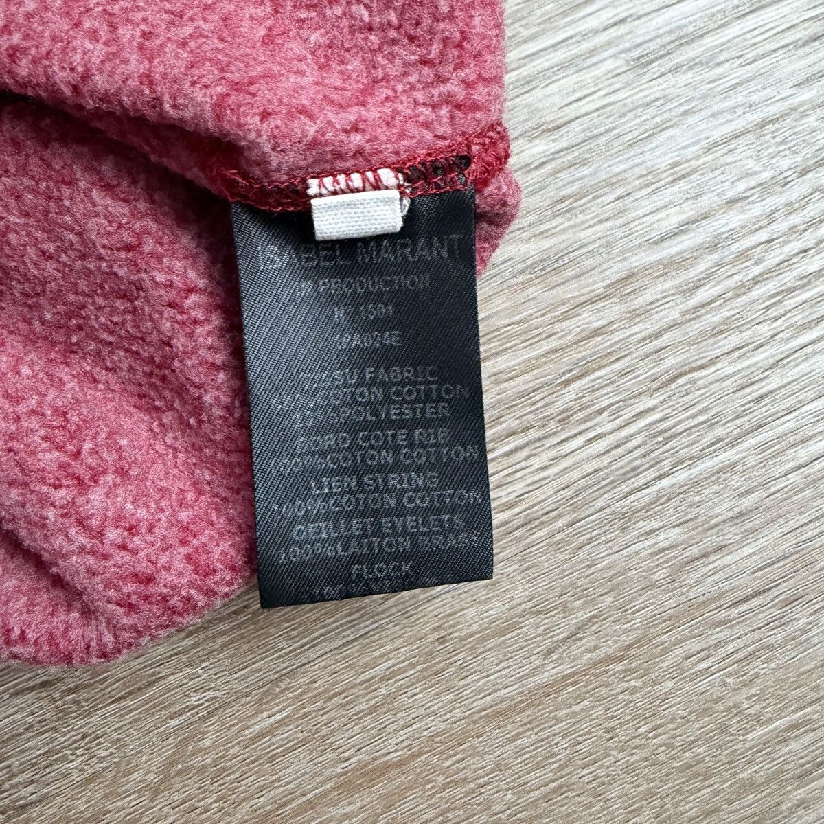 Isabel Marant Etoile Isabel Marant Etoile Red Knit Hoodie Size XS / US 0-2 / IT 36-38 - 4 Thumbnail