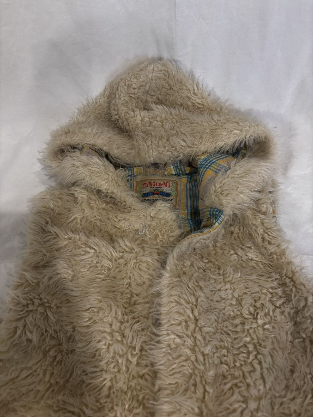Other Long faux fur Vest.wv059 Size M / US 6-8 / IT 42-44 - 2 Thumbnail
