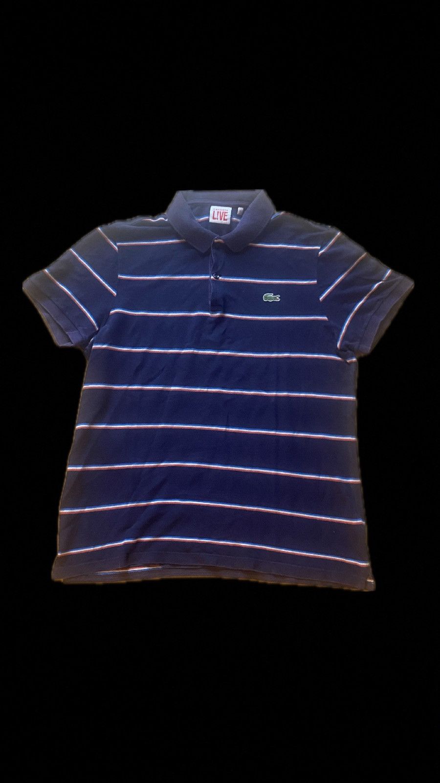 Lacoste × Vintage Lacoste light vintage polo blue Size US L / EU 52-54 / 3 - 1 Thumbnail